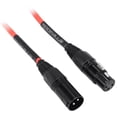 thumbnail image 5 of 4 Rockville 6' Female to Male REAN XLR Mic Cable (2 Red and 2 Blue), 5 of 5