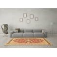 thumbnail image 3 of Ahgly Company Indoor Rectangle Medallion Brown Traditional Area Rugs, 6' x 9', 3 of 4