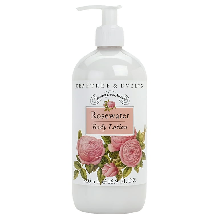Crabtree & Evelyn, Body Lotion, 16.9 fl oz, Rosewater scent