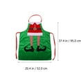 thumbnail image 2 of 2 Pcs Christmas Apron Sleeveless Apron Kitchen Aprons Cooking Baking Waist Bib, 2 of 8
