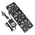 thumbnail image 1 of 120mm 3000RPM Fan Cooling With Controller 12cm 12V Btc Machine Chassis Workstation Cabinet Radiator Server Fan ,High-Efficiency, 1 of 5