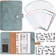 thumbnail image 2 of Conjunto de sistema de sobres en efectivo para cuaderno, carpeta de cuero sintético A6, con bolsillos para guardar dinero, organizador de facturas de ahorro de presupuesto, 2022, 2 of 4
