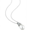 thumbnail image 3 of Everly Women's Cultured Pearl and Diamond Sterling Silver Jewelry Set, 3 of 7