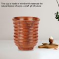 thumbnail image 4 of Domqga Cup, Tea Cup,Classical Natural Cylindrical Shape Wood Thread Water Teacup Gift Cup Collection, 4 of 8