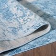 thumbnail image 4 of Luxe Weavers Nuvola 8722 Abstract Area Rug Blue 4x5, 4 of 7