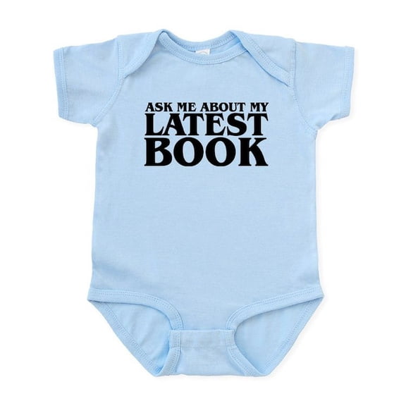 CafePress - My Latest Book Infant Bodysuit - Baby Light Bodysuit, Size Newborn - 24 Months