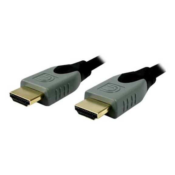 Comprehensive HD-HD-3EST 3 ft. Black Connector Type 1: HDMI Male  Connector Type 2: HDMI Male High Speed HDMI® Cable Male to Male