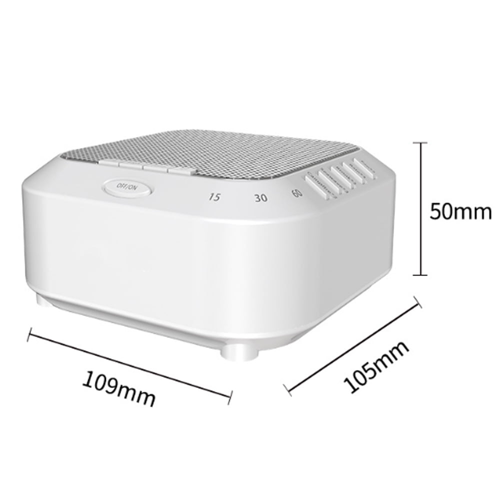 White Noise Machine, Sound Machine Sleep Therapy Soother for Adults Baby Kids Sleeping, 28 Soothing Sounds Including White Noise/Fan Sounds/Nature Sounds/Lullaby