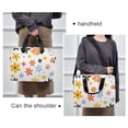 thumbnail image 6 of FORMRS 16" Laptop Bag Carrying Sleeve Case with Handle Travel Shoulder Briefcase, Colorful Retro Floral, 6 of 8