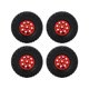 thumbnail image 2 of Neumáticos para coche RC, 4 piezas de 55 mm, neumáticos de aleación de aluminio para coche RC axial SC, piezas de actualización para coche RC de calidad superior, 2 of 14
