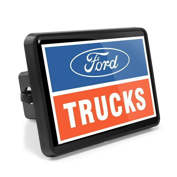 Ford Trucks UV Graphic Metal Plate on ABS Plastic 2 inch Tow Hitch Cover