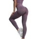 thumbnail image 1 of Sonducket Mallas pantalones de Yoga para mujer, mallas de cintura alta sin costuras, transpirables, para gimnasio, ropa de realce, pantalones de Yoga para Pijama Vino tinto L, 1 of 1
