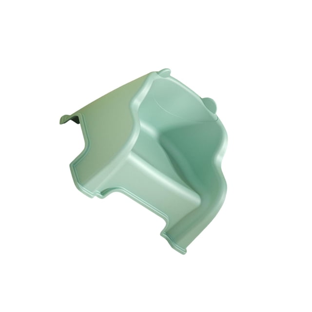 Langgg Small Stool Foot Rest Sturdy Under Footrest Desk Support Back with Yellow Footstool Green 33x25.5x23.8cm