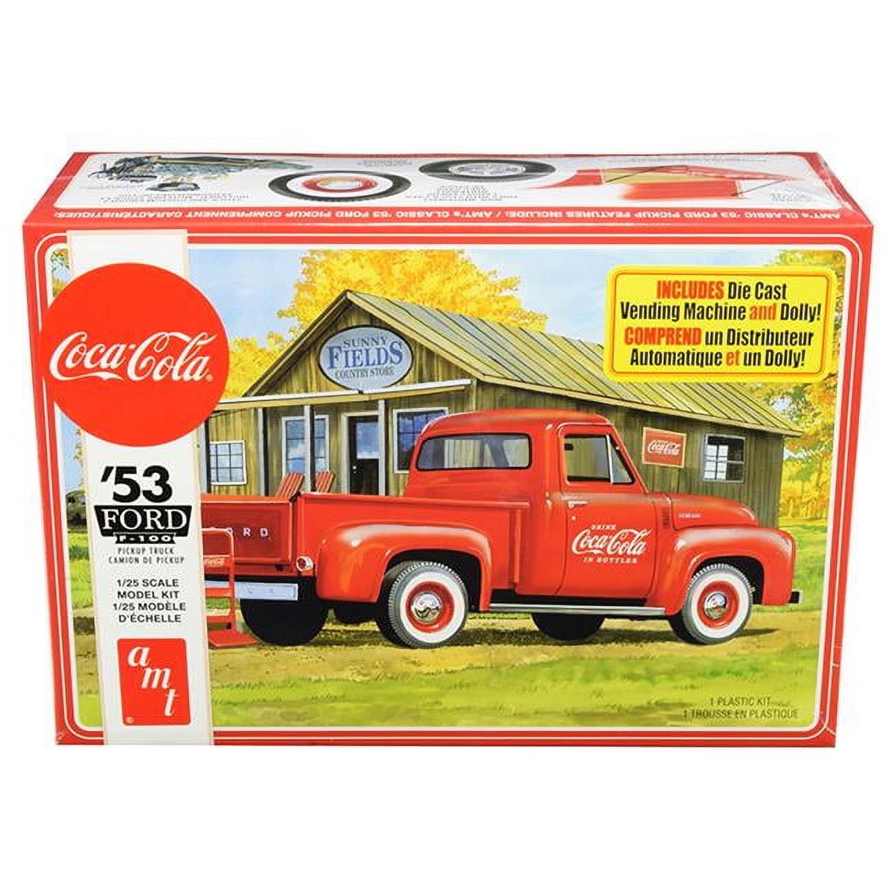 Amazon.co.jp: 極美AMT 125 1955 シェビー・カメオ ピックアップ コカコーラ H : おもちゃ