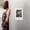 White1, variant on Winter Poetry Upgrade Blank Acrylic Fridge Magnet, DIY Magnetic Clip, Personalized Fridge Sticker for Photo Note, 3.90x2.70x0.20in B