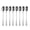 1, variant on SDFGTstore Stainless Steel Material Coffee Spoons Mixing Spoon Dessert Spoons for Stirring