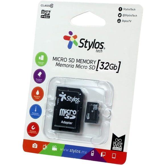 Memoria Micro SD Stylos STMS321B 32 GB Stylos Micro SD Stylos