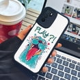 thumbnail image 4 of ¡Protege tu iPhone con un divertido diseño de dibujos animados! ¡Obtén la moderna funda plateada mate para teléfono de doble capa ahora!, 4 of 4