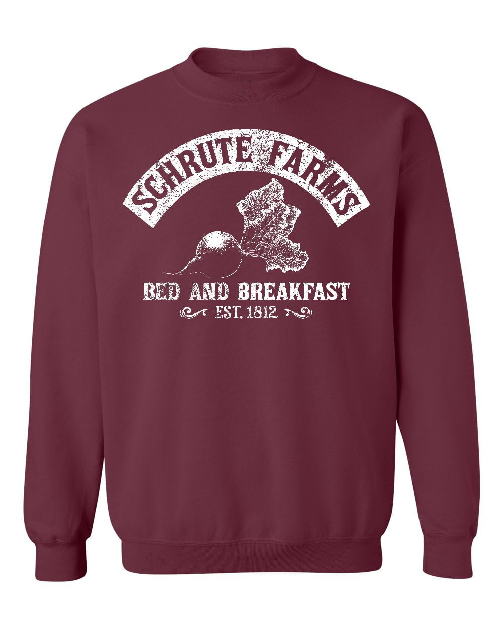 schrute farms bed and breakfast sweater