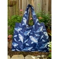 thumbnail image 7 of Wrapables Large Foldable Tote Nylon Reusable Grocery Bags, Great White, 7 of 7
