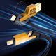 thumbnail image 4 of Cable de carga 4 en 1 USB tipo C de 8 pines, 65 W, 480 Mbps, carga rápida, cable de datos trenzado de nailon para Android y iPhone, 100/150/200 cm., 4 of 7