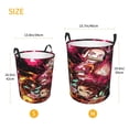 thumbnail image 5 of Demon Slayer Large Laundry Basket With Handle, Collapsible Laundry Hamper, Dirty Clothes Storage Basket For Living Room, Bathroom, Bedroom, College Dorm, 5 of 8