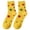 Yellow, variant on Socks Under $1 Womens Fuzzy Slipper Socks Coral Velvet Fuzzy Star Non Slip Indoor Christmas Holiday Home Sleeping Gift