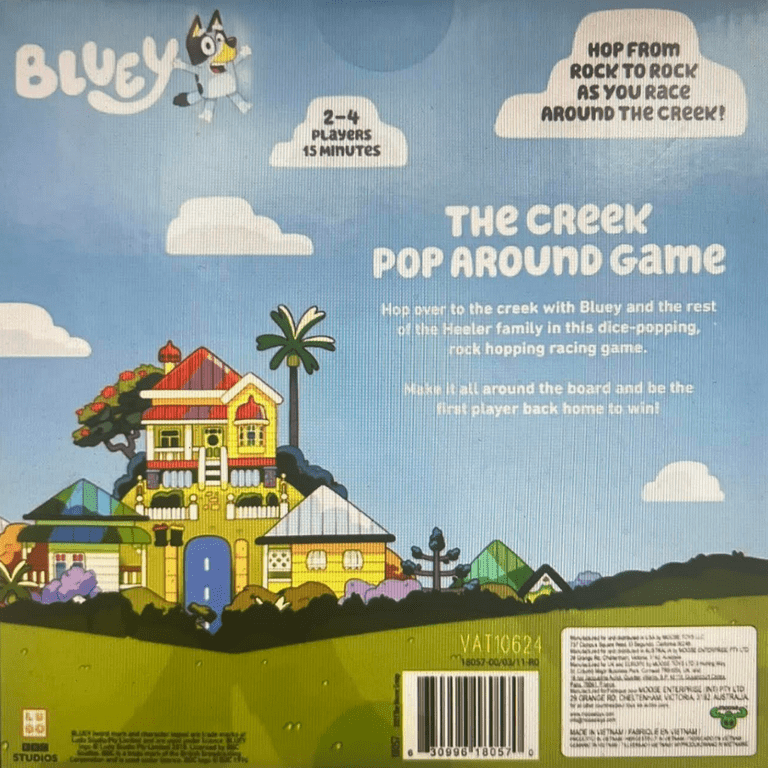 Bluey The Creek Pop Around Game - Walmart.com