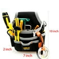 thumbnail image 6 of Small Tool Pouch Electrical Technician Tool Pouch With Belt Strap Professional Work Tool Bag Organizer, 6 of 8