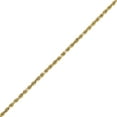 thumbnail image 3 of 10 K 2.5MM HOLLOW ROPE CHAIN 22", 3 of 3