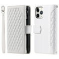 thumbnail image 2 of Feishell Crossbody Wallet Phone Case for iPhone 11 Pro,Luxury PU Leather Magnetic Buckle Zipper Pocket Card Slots Flip Stand Protective Cover with Hand Strap & Shoulder Strap,White, 2 of 14