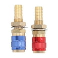 thumbnail image 4 of Water Gas Quick Connector for MIG TIG Welding Torch, Brass Portable Water Cooled Gas Adapter with Plug, 4 of 8