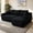 Black +right, variant on  Black Cotton Linen,85" Cloud Sectional Couch with L-Shape Chaise,Reclining sofa sets for living room Modern Modular Deep Seat Sofa for Living Room,Bedroom,No Assembly.