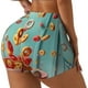 thumbnail image 1 of Balery Floating Colorful Cereal Pantalones cortos de entrenamiento estampados para mujer, sin costuras, ajustados, para gimnasio, yoga, correr, deportes, ejercicio activo, fitness.-Small, 1 of 8