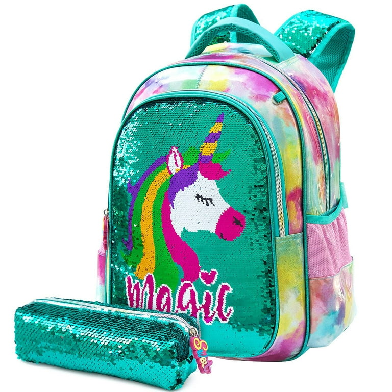 Glitter backpacks deals for school
