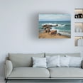 thumbnail image 2 of Trademark Fine Art 'Block Island Wave' Canvas Art by Paul Walsh, 2 of 4