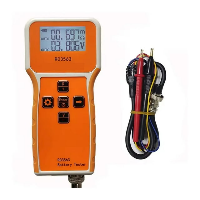 Testeur de Résistance Interne de Batterie Testeur de Batterie au Trithium Lithium Phosphate Haute Précision Ohmmètre