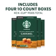 thumbnail image 2 of Capsulas de cafe Starbucks K-Cup, sabor a caramelo, 40 capsulas Keurig, 2 of 10