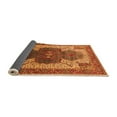 thumbnail image 2 of Ahgly Company Indoor Rectangle Oriental Orange Industrial Area Rugs, 2' x 5', 2 of 4