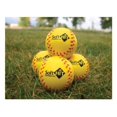 Seamed Foam Practice Softballs Yellow (6 Pack)