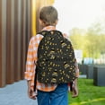 thumbnail image 6 of Yiaed Bumblebee Print School Backpack College Backpack Daypacks for Students High School Spacious and Durable Daypack for Work and Travel-One Size, 6 of 6