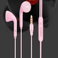 thumbnail image 4 of Auriculares intrauditivos con micrófono, auriculares con cable de 3,5 mm para smartphones iOS y Android, portátiles, MP3, juegos y Walkman, 4 of 5