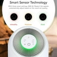 thumbnail image 6 of SAKI True HEPA H13 Filter Air Purifier for Bedroom, Home or Office to Purify Air in Rooms up to 129 Square Feet, With Smart Air Quality Monitor, 6 of 10