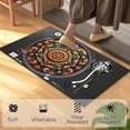 thumbnail image 5 of Matoen 20inch Cream Round Rugs for Girls Bedroom, Ultra Soft Fluffy Circle Rug for Kids Room, Cute Shag Rugs for Living Room Playroom Tent Castle Home Decor Rug, 5 of 6