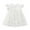White, variant on Kkkded Newborn Baby Girls Summer Dresses Princess Dress Toddler Short Sleeve Skirt Dress Gauze Dress Kids Flower Girl Dress,Sizes 1M-3Years