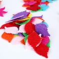 thumbnail image 3 of MasteelfCA 200PCS Colorful Felt Fabric Flower Embellishments for DIY Crafts Clothes Sewing Handcraft (Random Pattern), 3 of 8