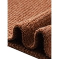 thumbnail image 5 of INSPIRE CHIC Lapel Collar Polo Sweater for Women's Casual V Neck Long Sleeve Pullover Knitted Tops XS Brick Red, 5 of 6