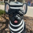thumbnail image 3 of 2025 NEW French Bulldog Halloween Figurine | 7.87in Prisoner Design with Skull LED | Resin | Home Depot Exclusive | Indoor/Outdoor Home Decor, 3 of 8