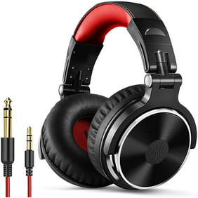 JBL Live 500BT Red Over-Ear Headphones w/divvi! Headphone Stand