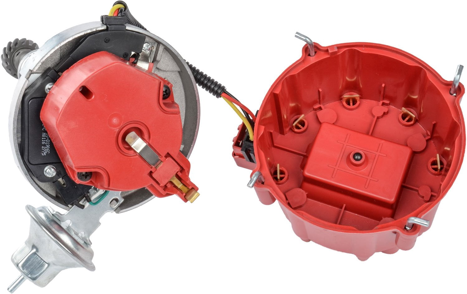 JEGS HEI Distributor for Ford Small Block 221-302 V8 Engines [Red Cap]